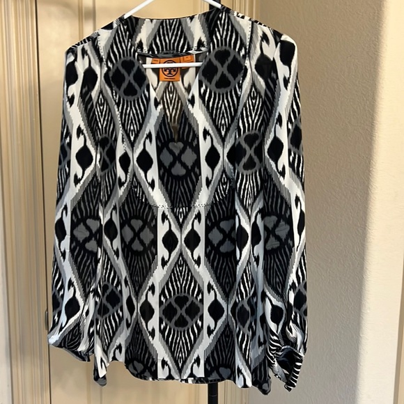 Tory Burch Silk blouse size 6 - Picture 1 of 6